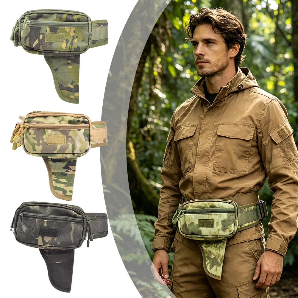 Outdoor Hunting Bag - Camo Su Geçirmez Taktik Bel Çantası,