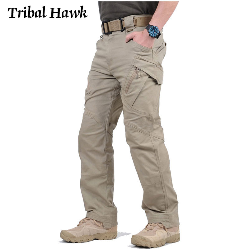 Outdoor Hunting Overalls - Erkekler IX9 pantolon taktik yürüyüş kargo