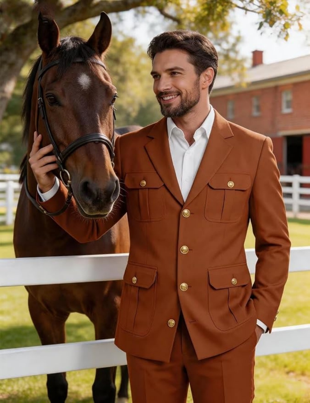 Safari Outdoor Hunting Jackets - 2 Parça Erkek Safari Takımı Çok
