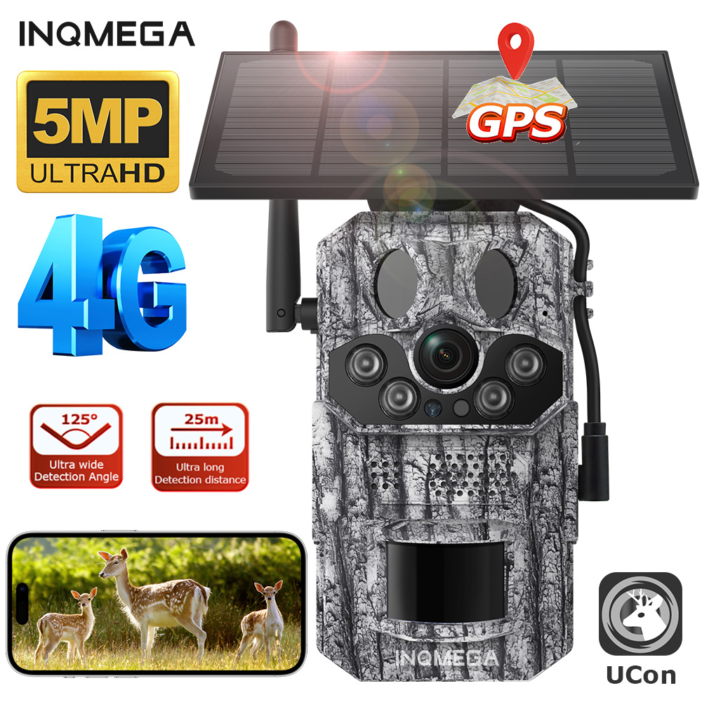 Hunting Outdoor Camera - INQMEGA4G 2K 5MP PIR Hareket Aktif