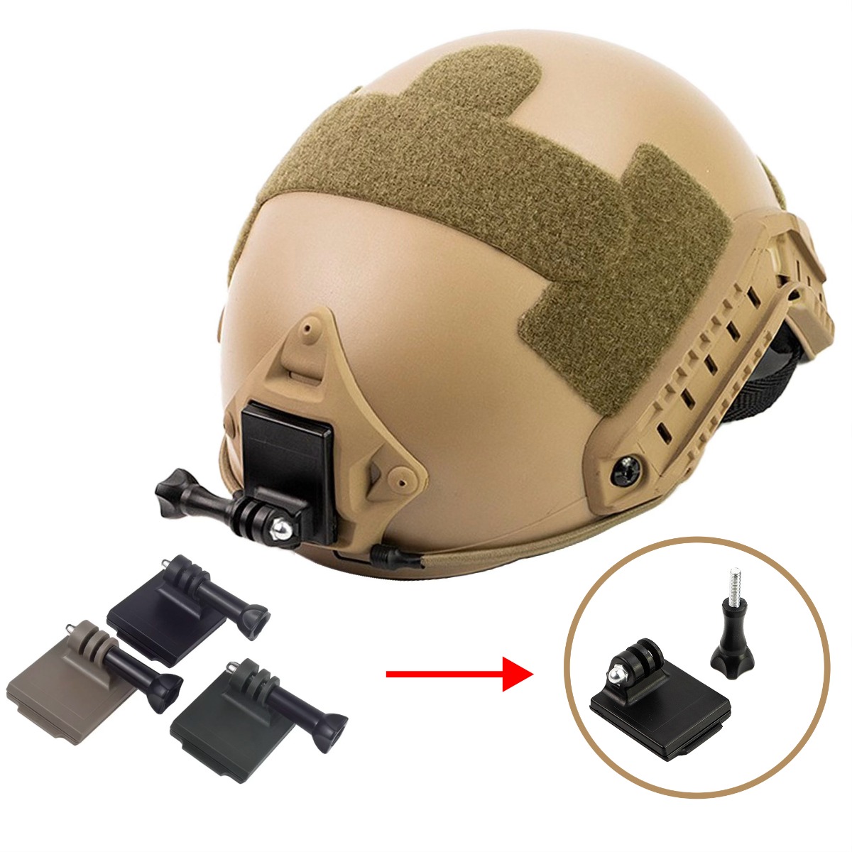 Hunting Outdoor Camera - HIZLI Taktik Kask NVG Kask Adaptörü