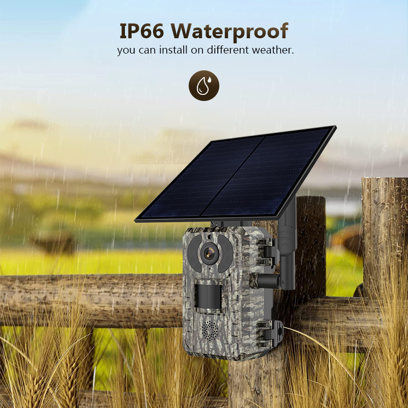 Hunting Outdoor Camera - 4G 4MP açık yaban hayatı avcılık