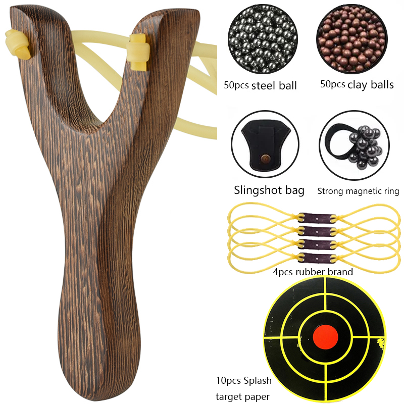 Outdoor Hunting Products - Geleneksel ahşap sapanların açık çekim oyuncak