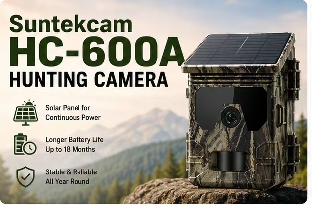 Outdoor Hunting Camera Wifi - Solar Wildlife 50MP 4K Video Takip