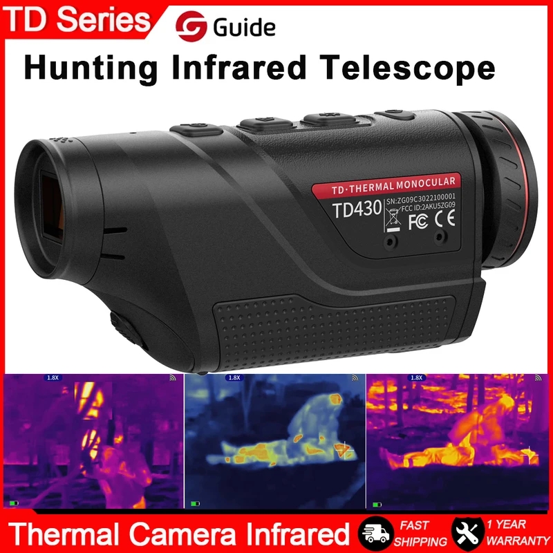 Outdoor Hunting Camera Wifi - Kılavuz TD211 TD411 Avcılık için Termal