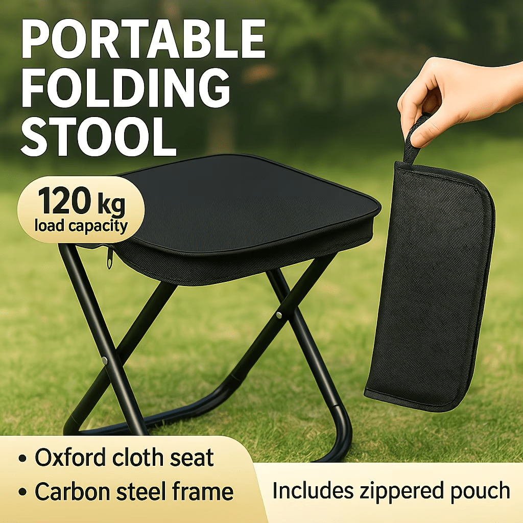 Outdoor Hunting Chair - [Portatif Katlanır Sandalye] Hafif, Sağlam Gövdeli