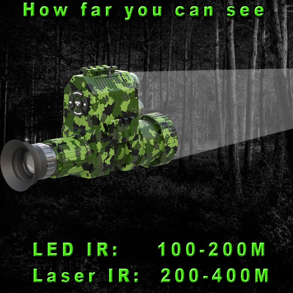 Megaorei NK007plus 200-400M Mo - Outdoor Hunting Digital Night Vision incelemesi ve fiyatı