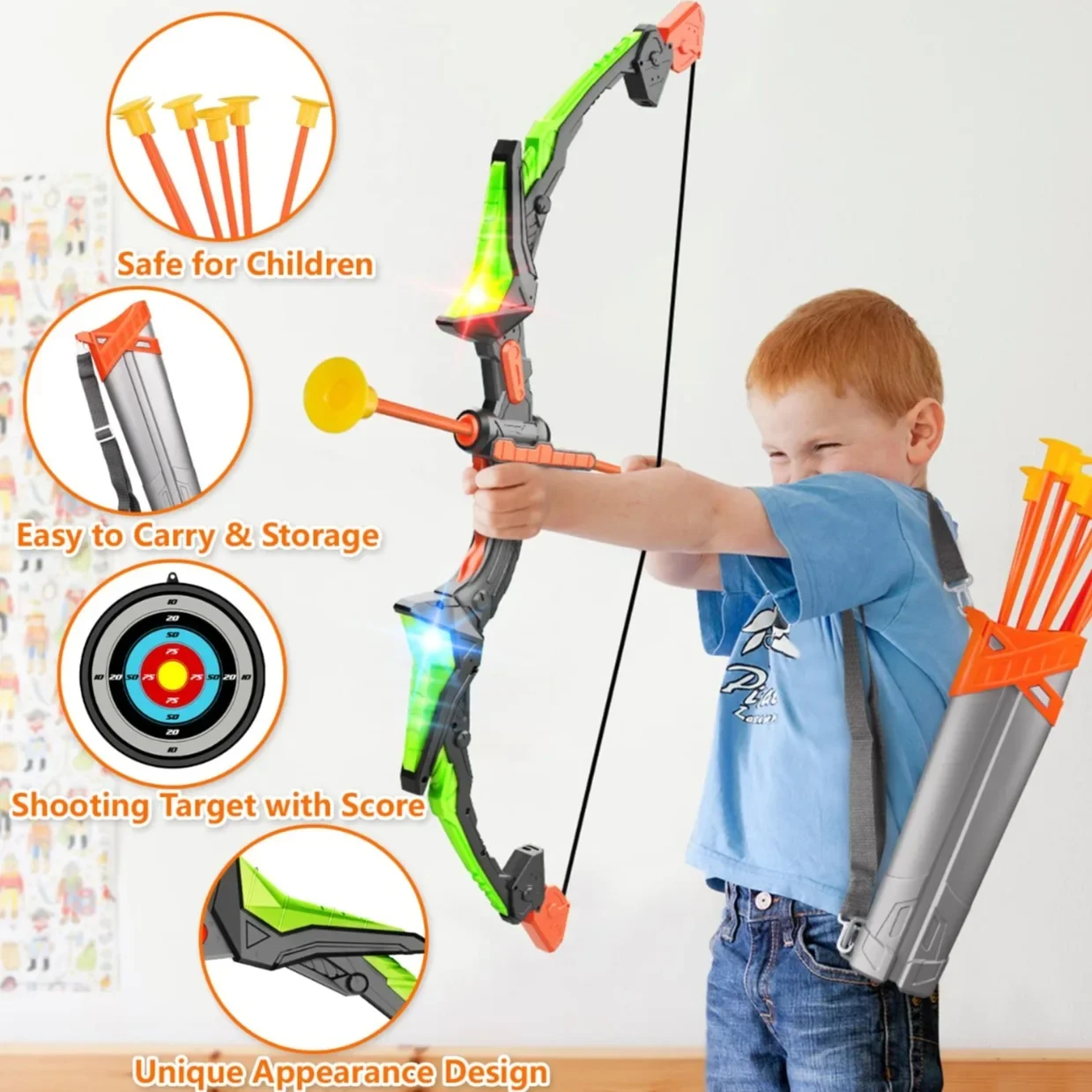 Çocuk çocuklar için yay ve okl - Outdoor Hunting Games For Kids incelemesi ve fiyatı