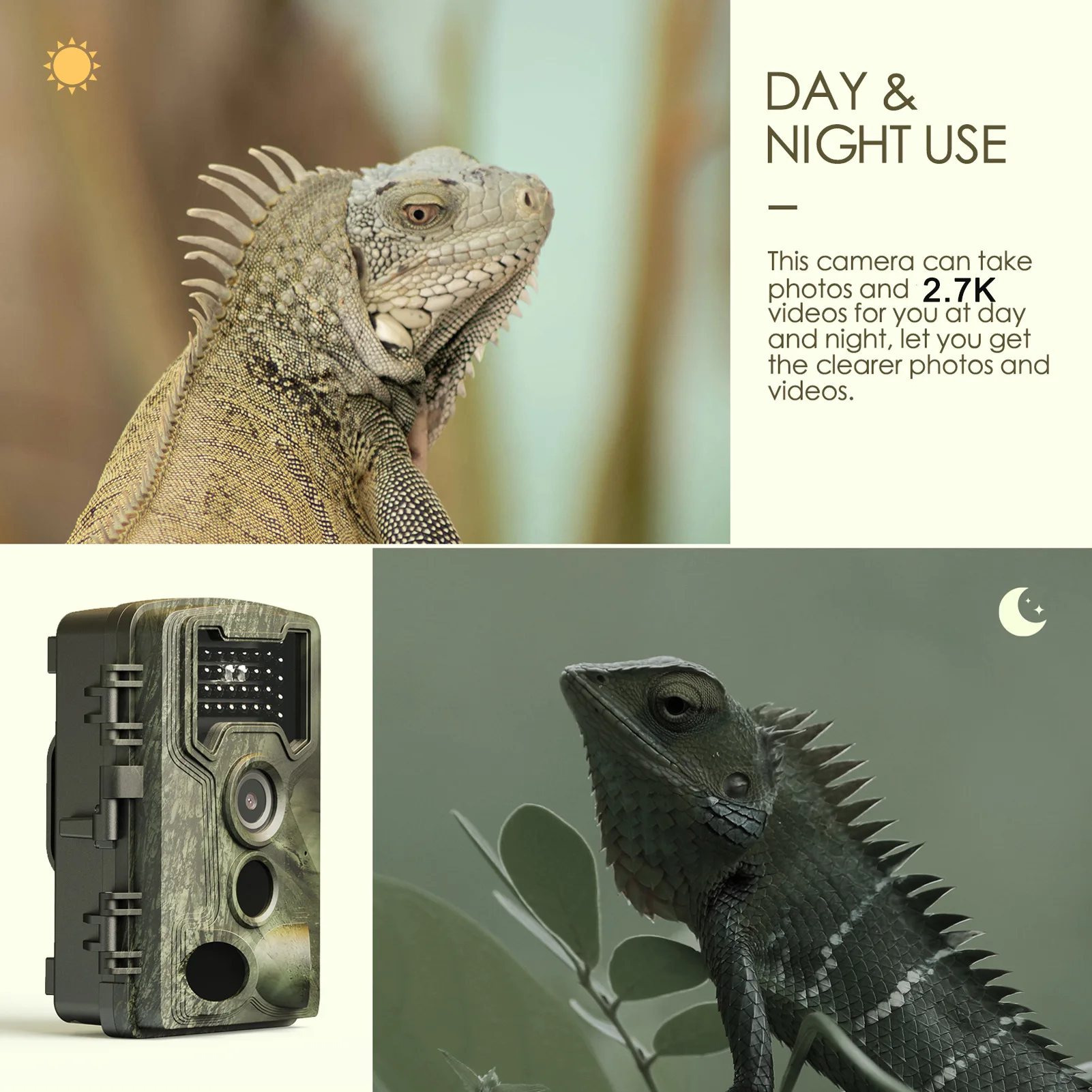 Avcılık Takip Kameraları 58MP  - Outdoor Hunting Camera Wifi incelemesi ve fiyatı