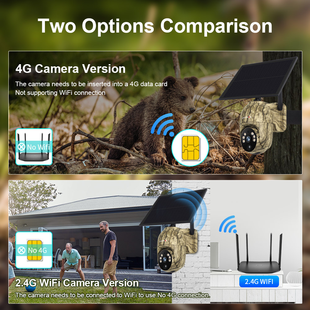 LS vizyon 2K güneş güvenlik ka - Outdoor Hunting Camera Wifi incelemesi ve fiyatı