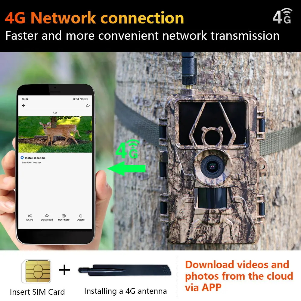 1 adet HD8K Kızılötesi Kamera  - Hunting Outdoor Camera incelemesi ve fiyatı