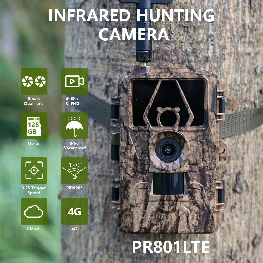 1 adet HD8K Kızılötesi Kamera  - Hunting Outdoor Camera incelemesi ve fiyatı
