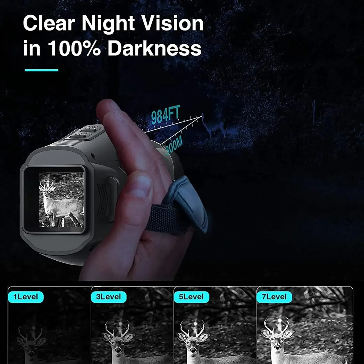 R11 1080P Monoküler Kızılötesi - Outdoor Hunting Digital Night Vision incelemesi ve fiyatı