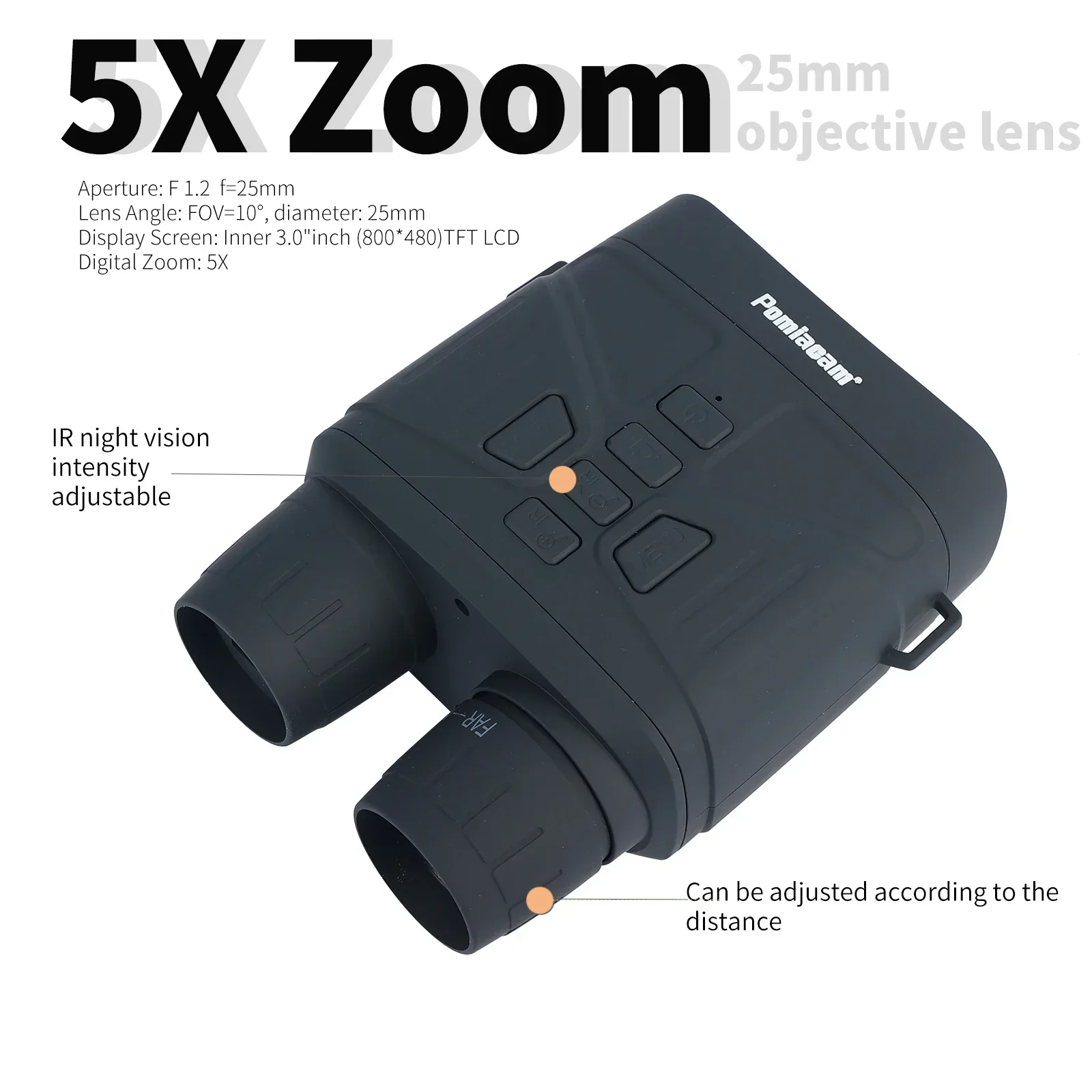 12 Megapiksel Kızılötesi Dürbü - Outdoor Hunting Digital Night Vision incelemesi ve fiyatı