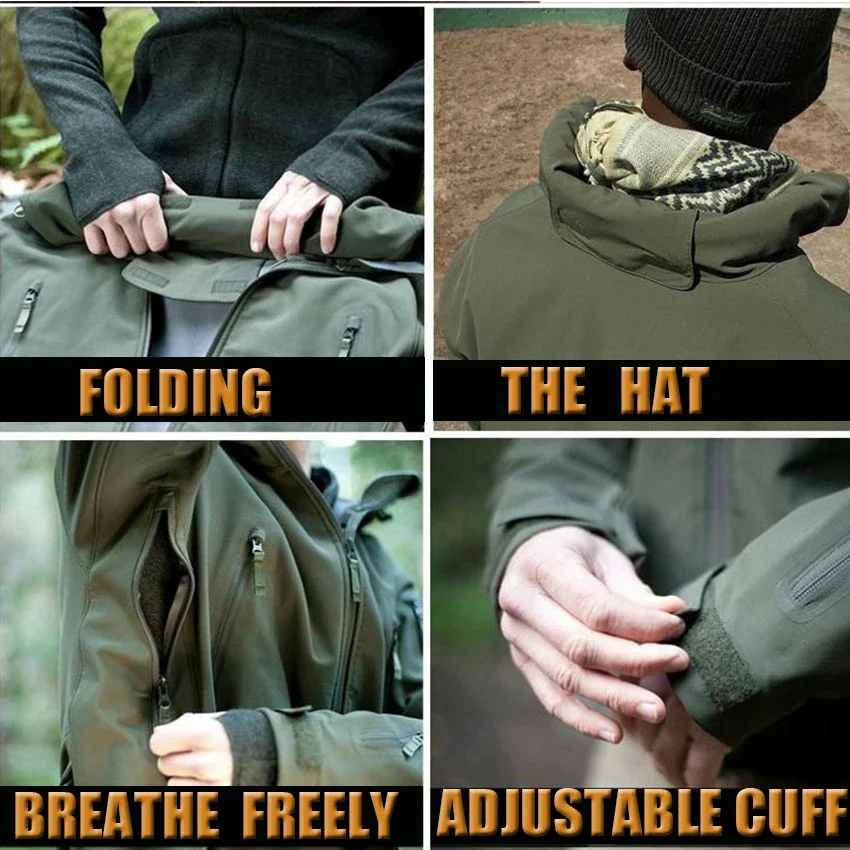 Açık üniforma taktik ceketler  - Safari Outdoor Hunting Jackets incelemesi ve fiyatı