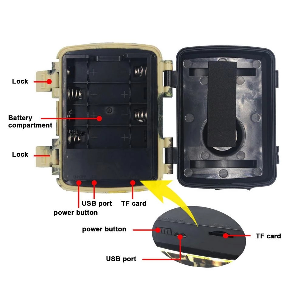 Mini Trail Avcılık Kamera PIR  - Hunting Outdoor Camera incelemesi ve fiyatı