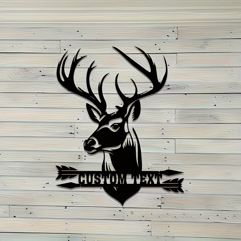 Özel Geyik Başı Metal Duvar Sa - Hunting Outdoor Christmas Decorations incelemesi ve fiyatı