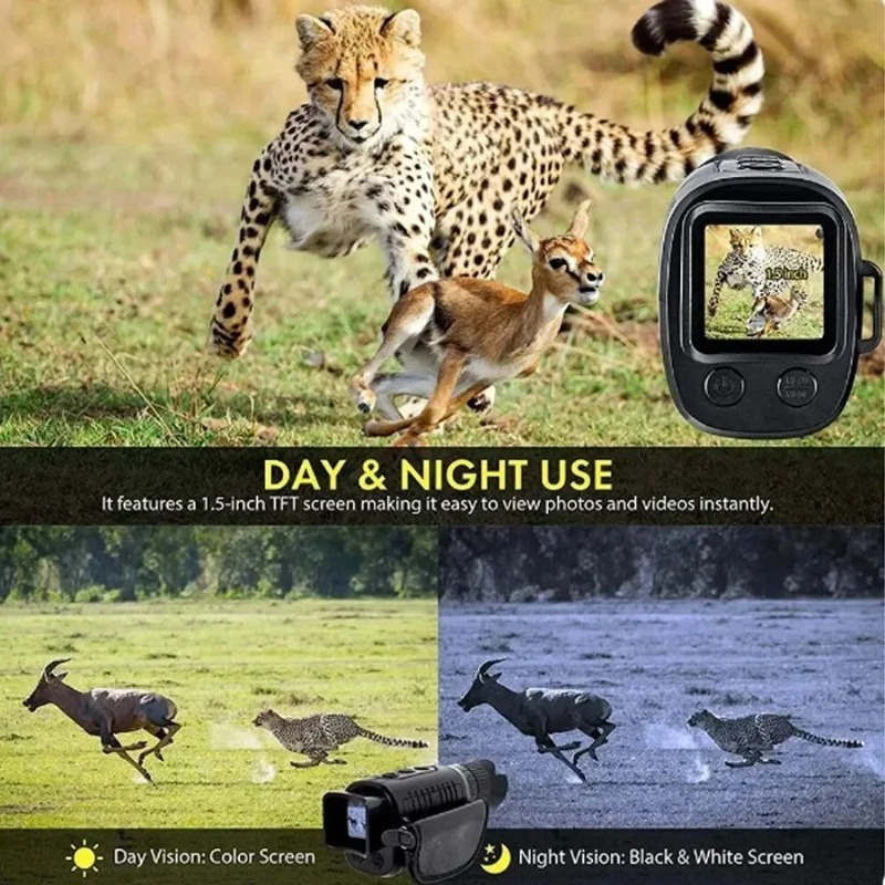 5X Zoom Dijital Monoküler Kızı - Outdoor Hunting Digital Night Vision incelemesi ve fiyatı