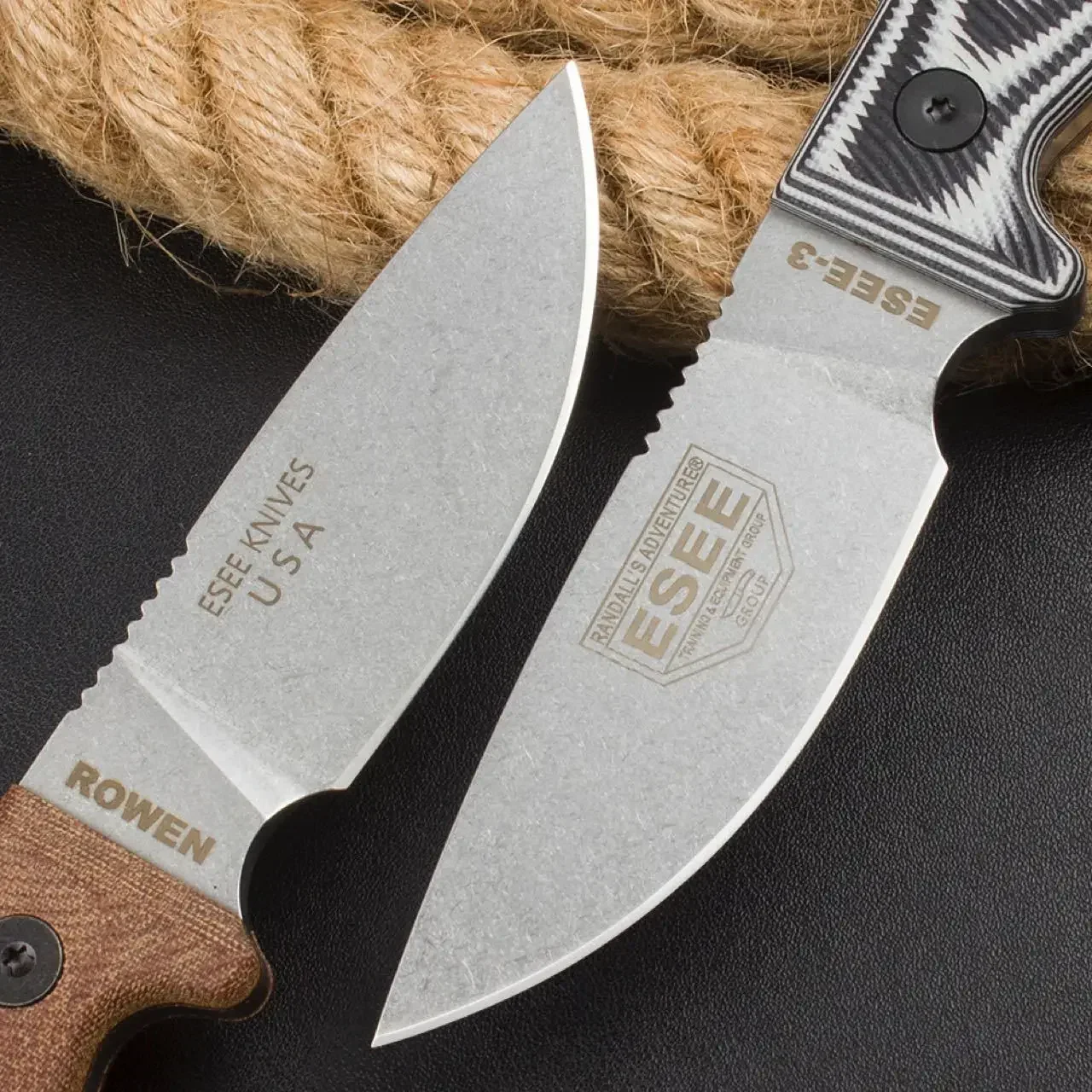 Sabit Namlulu Bıçak ESEE-3 Row - Knife Hunting Fixed Blade incelemesi ve fiyatı