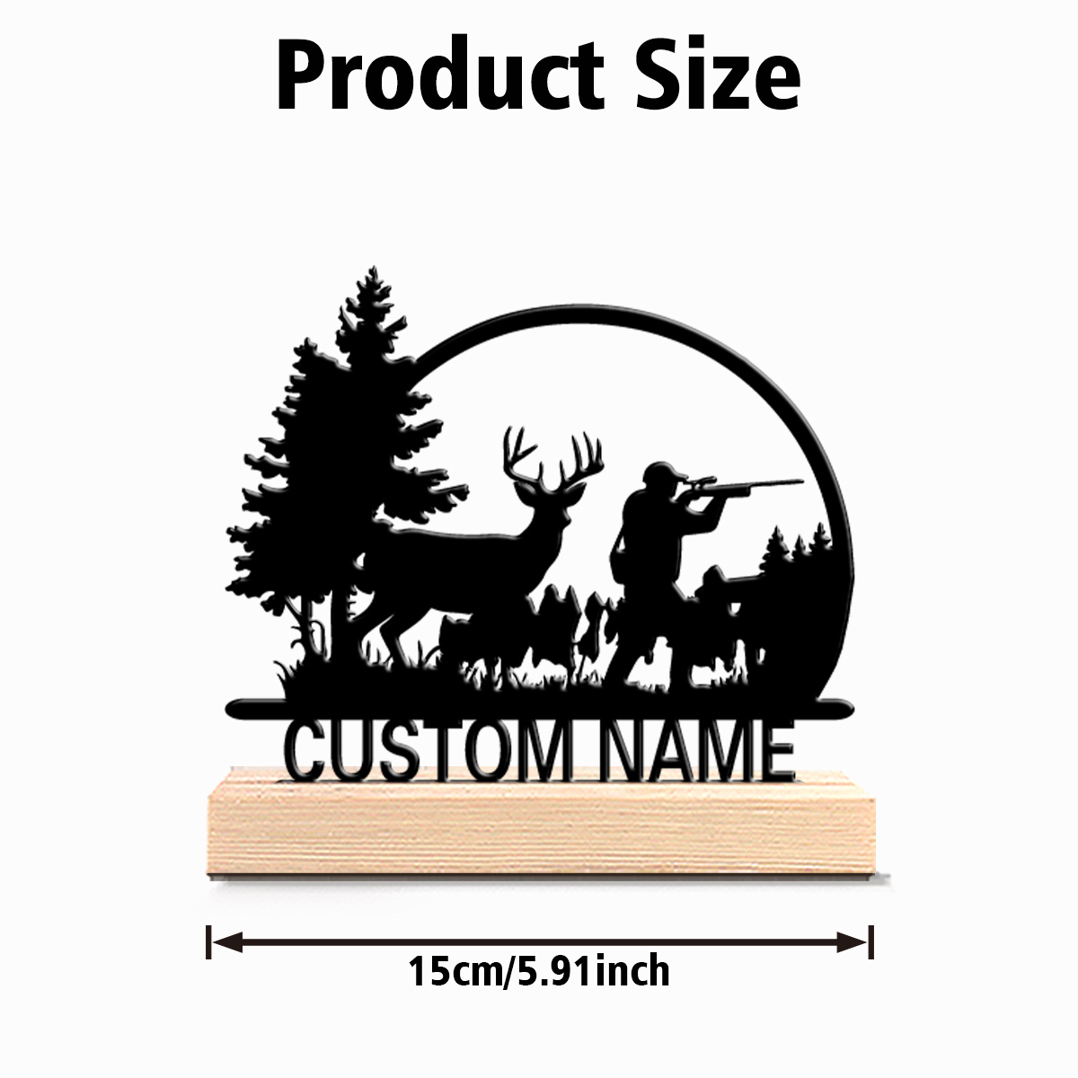 1 adet Moda kişiselleştirilmiş - Hunting Outdoor Christmas Decorations incelemesi ve fiyatı