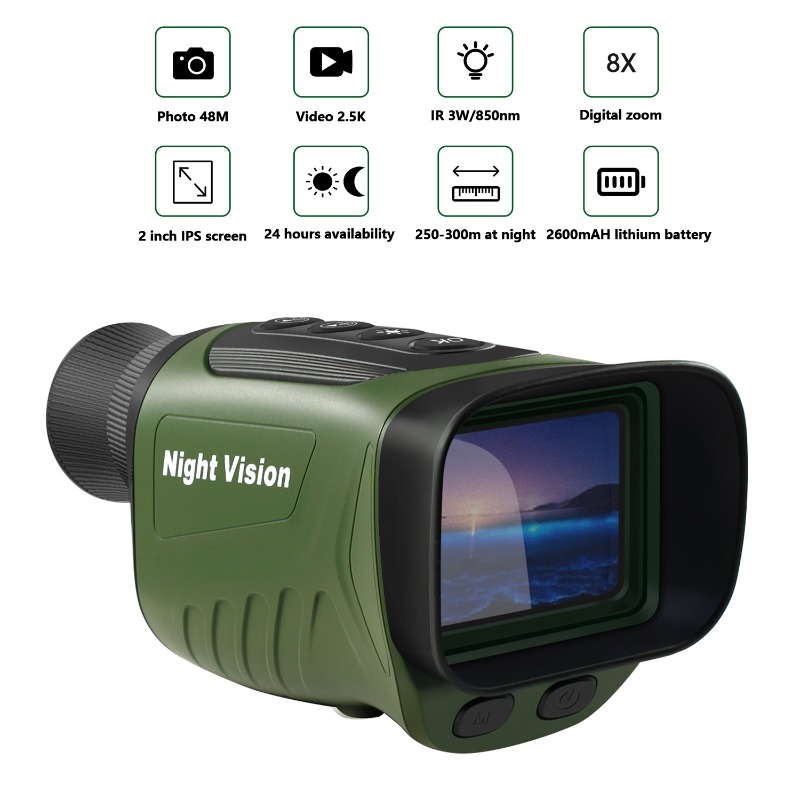 Tek Tüplü Kızılötesi Gece Görü - Outdoor Hunting Youtube incelemesi ve fiyatı