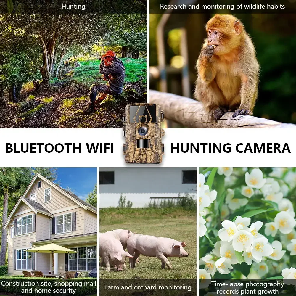 PR801W WIFI 8K 60MP Dijital İz - Outdoor Hunting Digital Night Vision incelemesi ve fiyatı