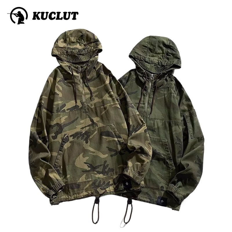 Trendy Giyim Bahar Kapşonlu Ka - Safari Outdoor Hunting Jackets incelemesi ve fiyatı