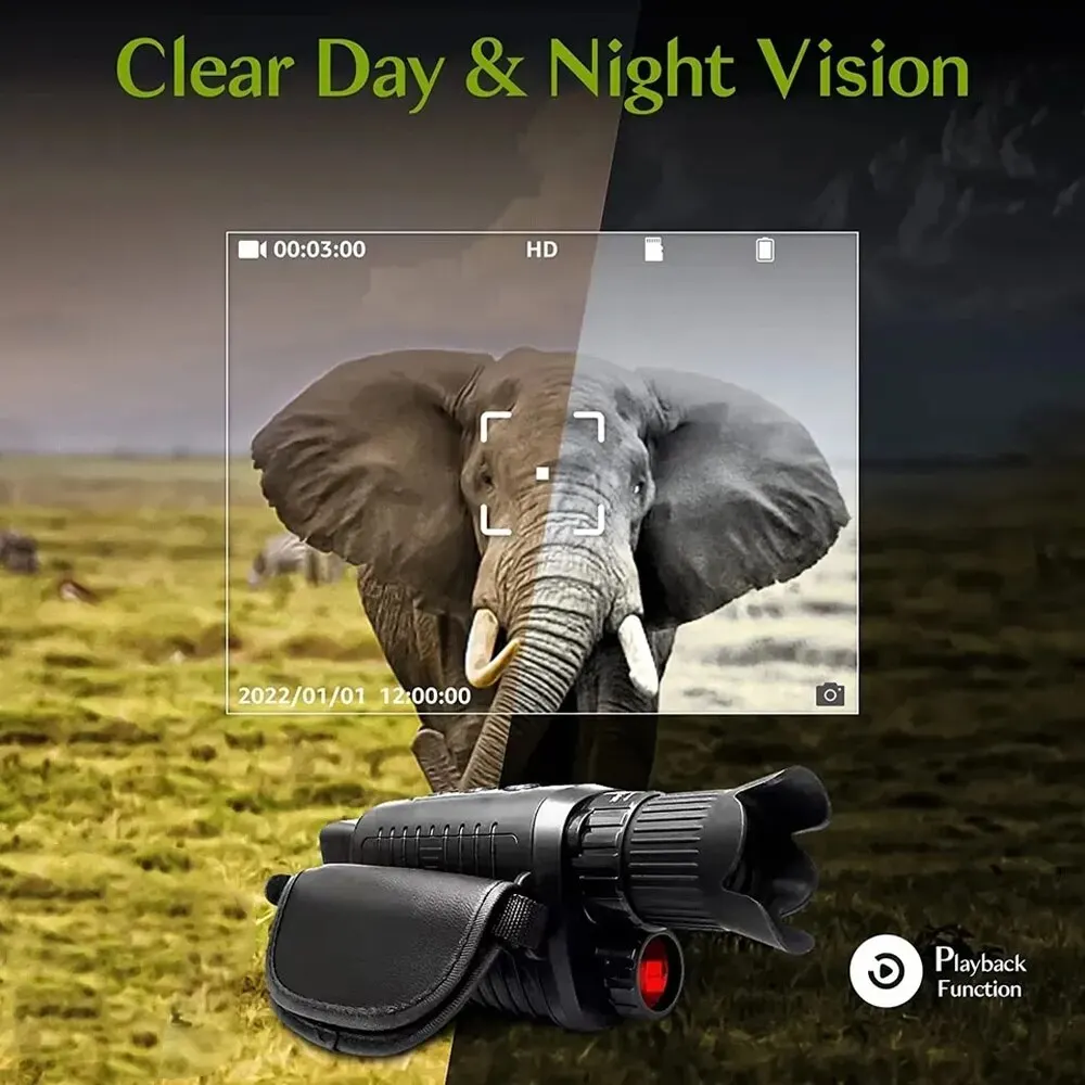 Monoküler Gece Görüş Cihazı 10 - Outdoor Hunting Digital Night Vision incelemesi ve fiyatı