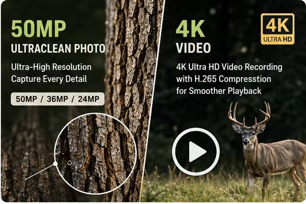 Solar Wildlife 50MP 4K Video T - Outdoor Hunting Camera Wifi incelemesi ve fiyatı