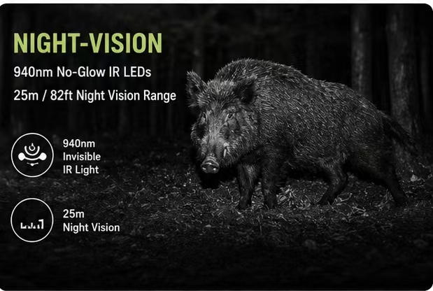 Solar Wildlife 50MP 4K Video T - Outdoor Hunting Camera Wifi incelemesi ve fiyatı
