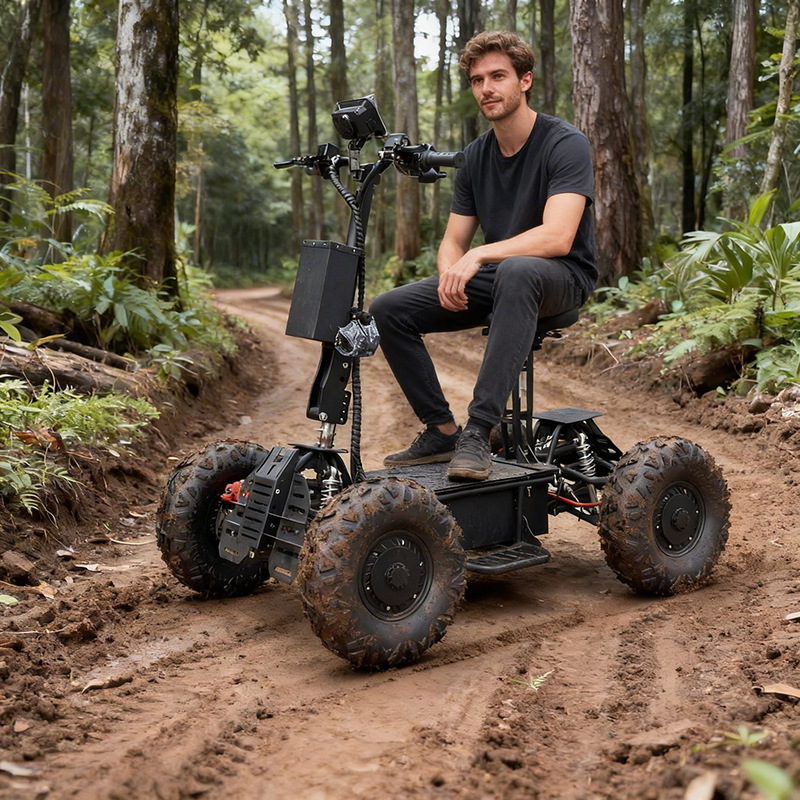 60V arazi tipi elektrikli dört - Outdoor Hunting Vehicle incelemesi ve fiyatı
