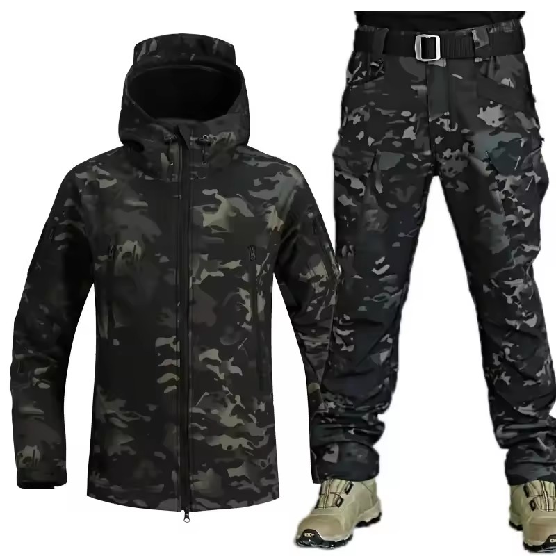 Kış Kalınlaşmak Erkekler Camo  - Safari Outdoor Hunting Jackets incelemesi ve fiyatı
