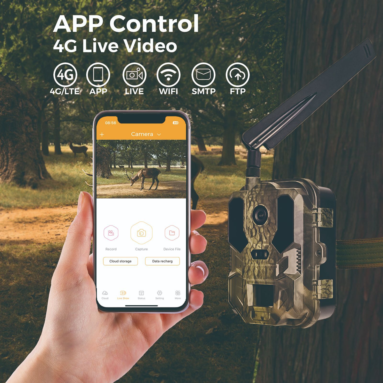 4G dış mekan yaban hayatı kızı - Hunting Outdoor Camera incelemesi ve fiyatı