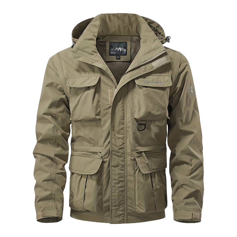 Çıkarılabilir kollu rüzgar geç - Safari Outdoor Hunting Jackets incelemesi ve fiyatı