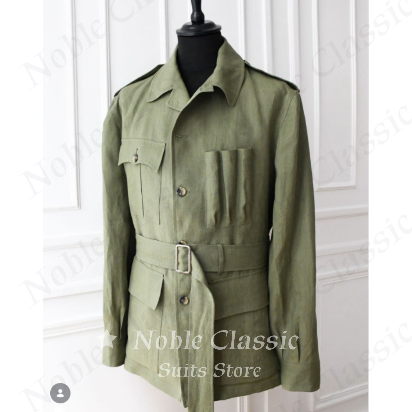 Erkek Keten Safari Ceketi Vint - Safari Outdoor Hunting Jackets incelemesi ve fiyatı